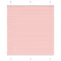 Store plissé rose 120x150 cm largeur du tissu 119,4cm polyester