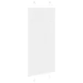 Store plissé blanc 55x150 cm largeur du tissu 54,4 cm polyester