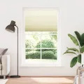 Store plissé crème 110x200cm largeur du tissu 109,4cm polyester