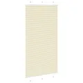 Store plissé crème 110x200cm largeur du tissu 109,4cm polyester