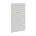 Store plissé gris clair 70x150 cm largeur du tissu 69,4 cm