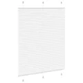 Store plissé blanc 110x100cm largeur du tissu 109,4cm polyester