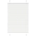 Store plissé blanc 90x150 cm largeur du tissu 89,4 cm polyester