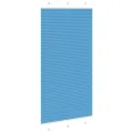 Store plissé bleu 105x200 cm largeur du tissu 104,4cm polyester