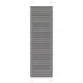 Store plissé anthracite 55x200 cm largeur du tissu 54,4 cm