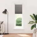 Store plissé anthracite 55x200 cm largeur du tissu 54,4 cm