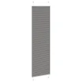 Store plissé anthracite 55x200 cm largeur du tissu 54,4 cm