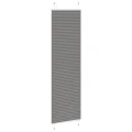 Store plissé anthracite 55x200 cm largeur du tissu 54,4 cm