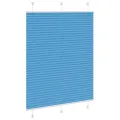 Store plissé bleu 110x150 cm largeur du tissu 109,4cm polyester