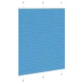 Store plissé bleu 110x150 cm largeur du tissu 109,4cm polyester