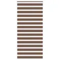 Store zèbre marron 105x200cm largeur du tissu 100,9cm polyester