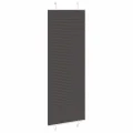 Store plissé noir 70x200 cm largeur du tissu 69,4 cm polyester