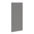 Store plissé anthracite 100x200 cm largeur du tissu 99,4 cm