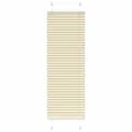 Store plissé crème 40x150 cm largeur du tissu 39,4 cm polyester