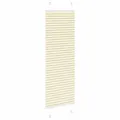 Store plissé crème 40x150 cm largeur du tissu 39,4 cm polyester