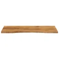 Dessus de bureau avec courbe 140x50x2,5 cm manguier massif brut