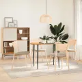Dessus de table 100x50x2 cm bois de chêne massif ovale