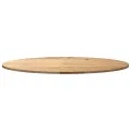 Dessus de table 120x60x2 cm bois de chêne massif ovale