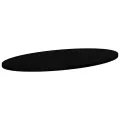 Dessus de table 80x40x2 cm bois de chêne massif ovale