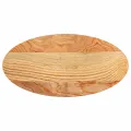 Dessus de table 80x40x2 cm bois de chêne massif ovale