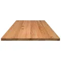 Dessus de table marron clair bois chêne massif rectangulaire