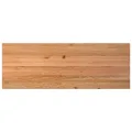 Dessus de table marron clair bois chêne massif rectangulaire