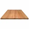 Dessus de table marron clair bois chêne massif rectangulaire