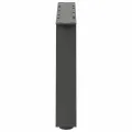 Pieds de table basse forme de A 2 pcs anthracite 60x(30-31) cm