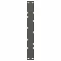 Pieds de table basse forme de A 2 pcs anthracite 60x(30-31) cm