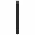 Pieds de table basse forme de A 2 pcs noir 90x(72-73) cm acier