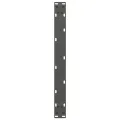 Pieds de table basse forme de U 2 pcs anthracite 60x(30-31) cm