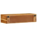 VidaXL Meuble TV mural 80x30x19 cm bois massif d'acacia