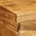 VidaXL Meuble TV mural 80x30x19 cm bois massif d'acacia