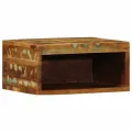 VidaXL Meuble TV mural 40x30x19 cm bois massif de récupération