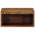 VidaXL Meuble TV mural 40x30x19 cm bois massif de récupération
