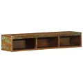 VidaXL Meuble TV mural 100x30x19 cm bois massif de récupération