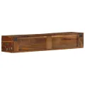 VidaXL Meuble TV mural 100x30x19 cm bois massif de récupération