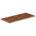 Dessus de table 100x60x1,5cm rectangulaire bois massif récupéré