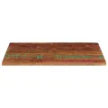 Dessus de table 100x60x1,5cm rectangulaire bois massif récupéré