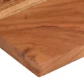 Dessus de table 50x20x2,5 cm rectangulaire bois massif d'acacia