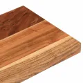 Dessus de table 50x20x2,5 cm rectangulaire bois massif d'acacia