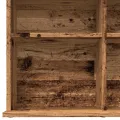 Armoire à CD vieux bois 100x23x89,5 cm bois d'ingénierie
