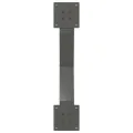 Pieds de table basse forme de X 2 pcs anthracite 70x(30-31) cm