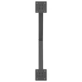 Pieds de table basse forme de X 2 pcs anthracite 70x(42-43) cm
