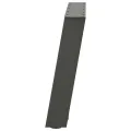 Pieds de table basse forme de U 2 pcs anthracite 50x(42-43) cm
