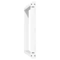 Pieds de table à manger forme de U 2 pcs blanc 90x(72-73) cm