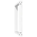 Pieds de table à manger forme de U 2 pcs blanc 70x(72-73) cm