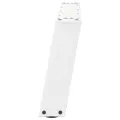 Pieds de table basse forme de U 2 pcs blanc 70x(30-31) cm acier