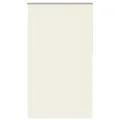 Store enrouleur occultant blanc cassé 130x210 cm largeur tissu