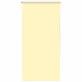 Store enrouleur occultant jaune largeur du tissu 60,7 cm